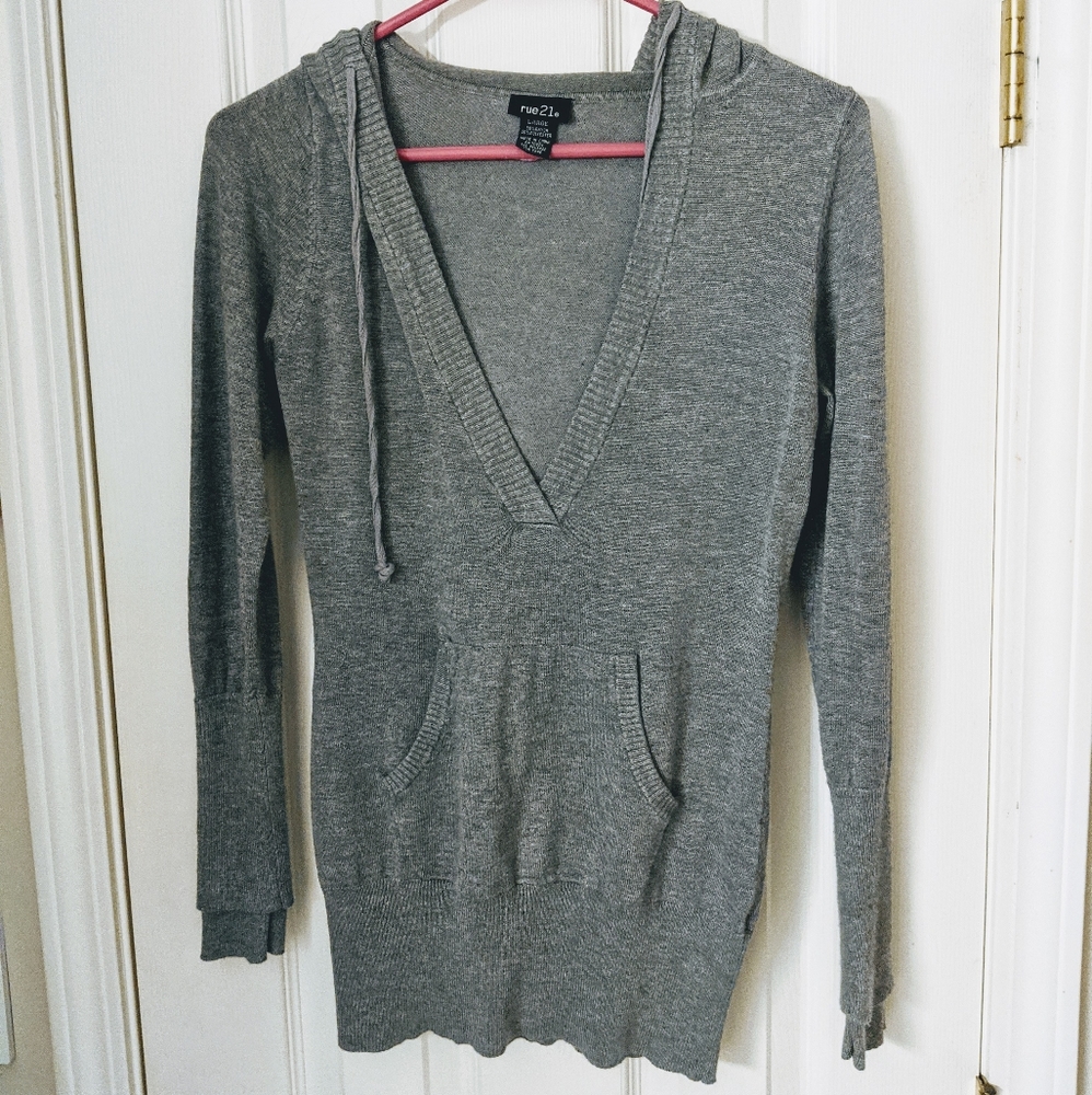 Rue21 Jrs. large sized Gray Hoodie